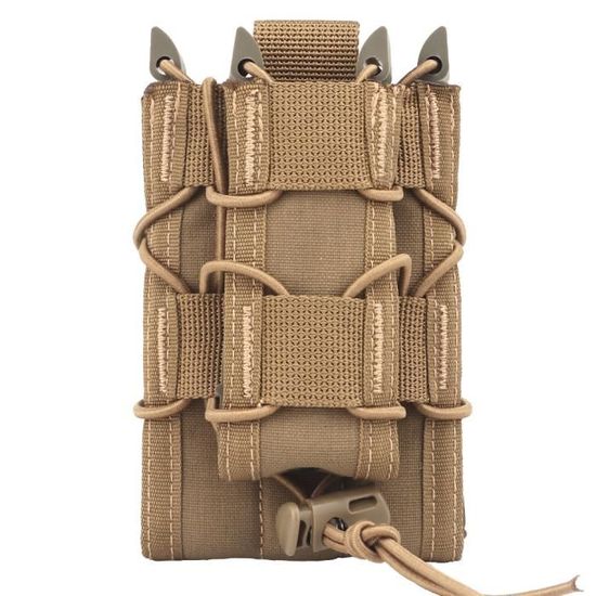 Accessoire Molle Viper TACTICAL - Pochette Modulaire Radio/GPS Vert Olive - Système MOLLE Housse GPS MOLLE