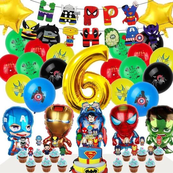 BOIKOKY 120 Pièces Décorations de Fête d'Anniversaire sur
