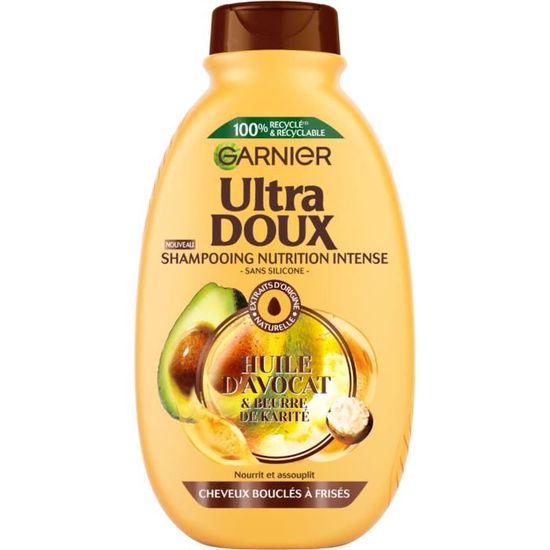 Garnier Ultra Doux Shampooing Nutrition Intense 250ml Cdiscount Au