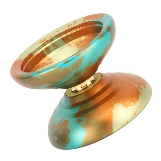 Yo-yo Professionnel En Alliage - Résistant Aux Chutes - Avec 3 Ficelles - Pour Enfants (14 Ans Et +) Et Adultes - Couleur Noire