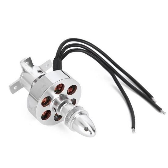 Moteur sans Balai pour Avion RC, Moteur en métal 2730-3000KV 6-14 V 2S Tension pièces de Rechange RC pour modèle d'avion RC à voilure Fixe