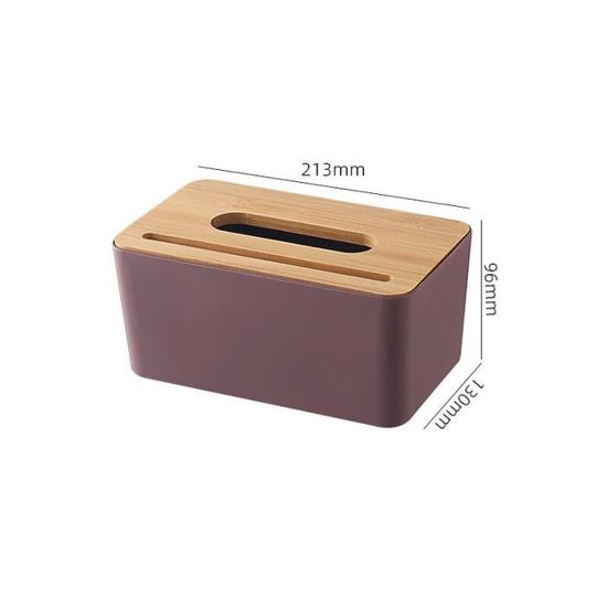 Lot De 4 Boîtes à Mouchoirs Rondes Panda Bambou - Mouchoirs Voiture Rechargeables Salle De Bain
