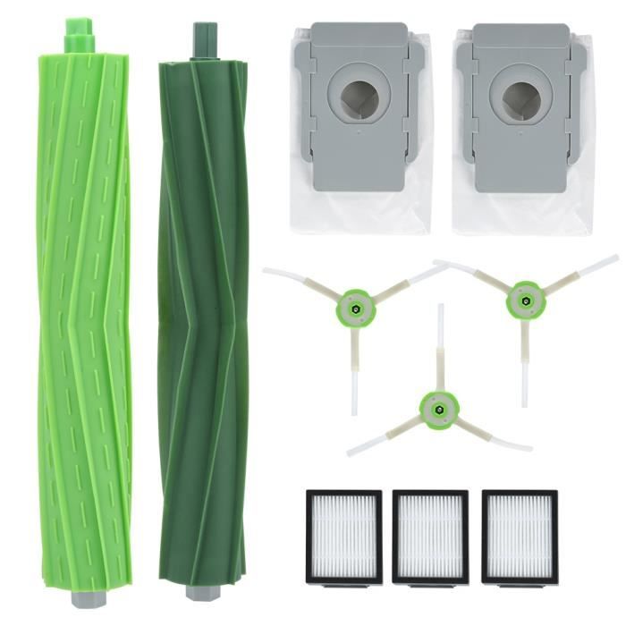 LANQI Kit de filtre brosse de rechange pour robot nettoyeur principal iRobot Roomba I7 E5 E6