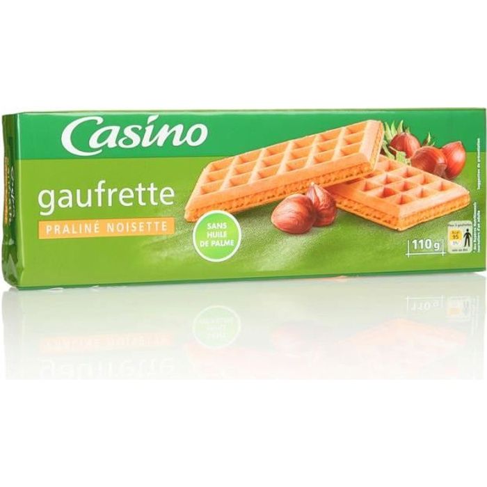 CASINO Gaufrettes Praline - 110G