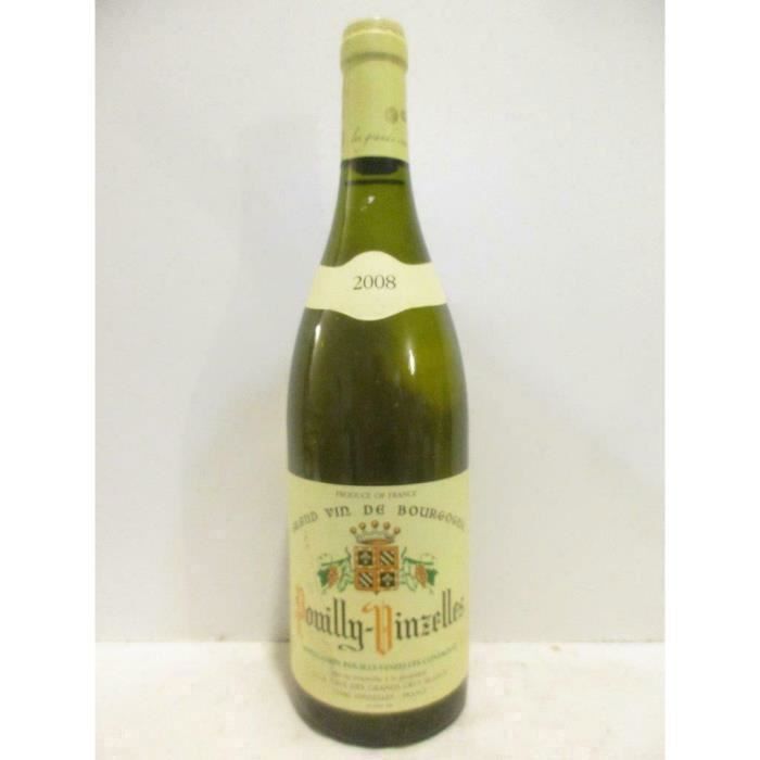 pouilly-vinzelles cave des grands crus blancs blanc 2008 - bourgogne
