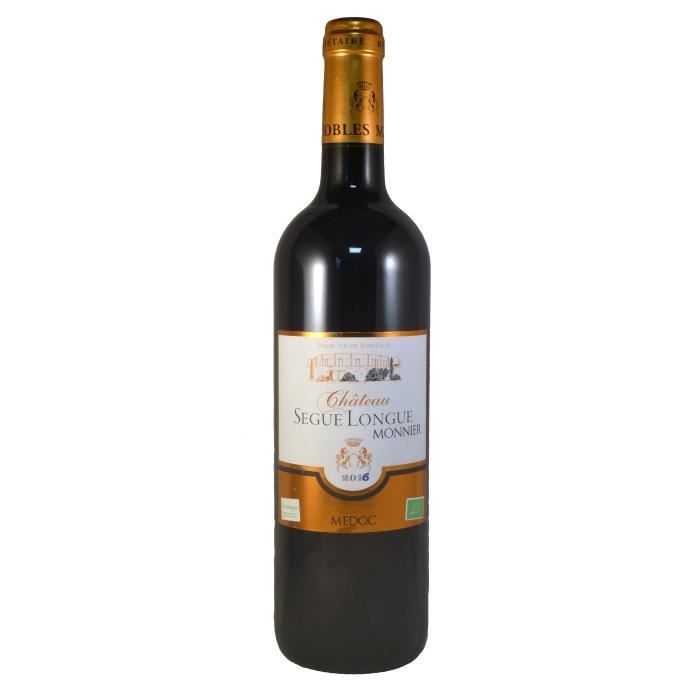 Château SEGUE LONGUE MONNIER MDC 2016 AOP MEDOC -Vin rouge de Bordeaux - 75cl