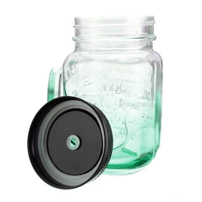 500ML Tasse de l'eau verre à vin whisky gradient de couleur Vert Aw21078