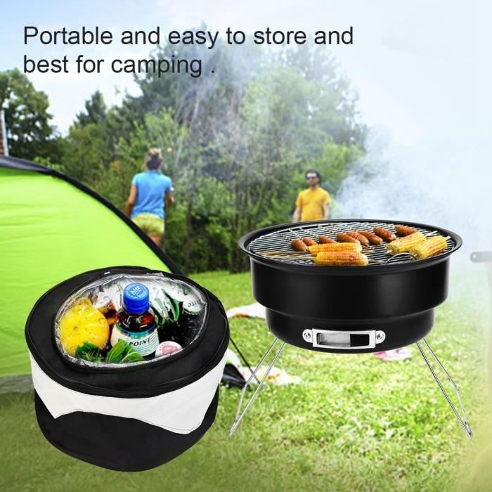 BARBECUE PORTABLE PLIANT+ GLACIERE OFFERTE