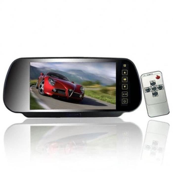 VV13026-1 Pc rétroviseur de voiture écran large moniteur de pour véhicule de BOITE NOIRE VIDEO - CAMERA EMBARQUEE