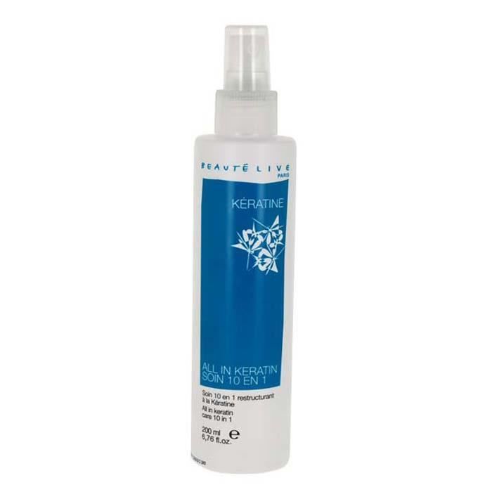 Soin All In Keratin - 200ml - Secs et abîmés, Beautélive, Femme