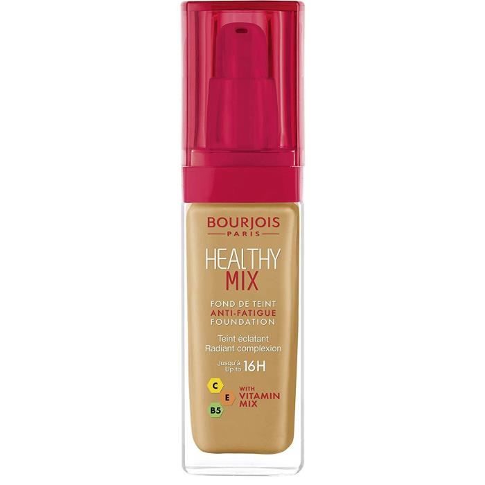 Bourjois Healthy Mix 16H Foundation Golden Caramel