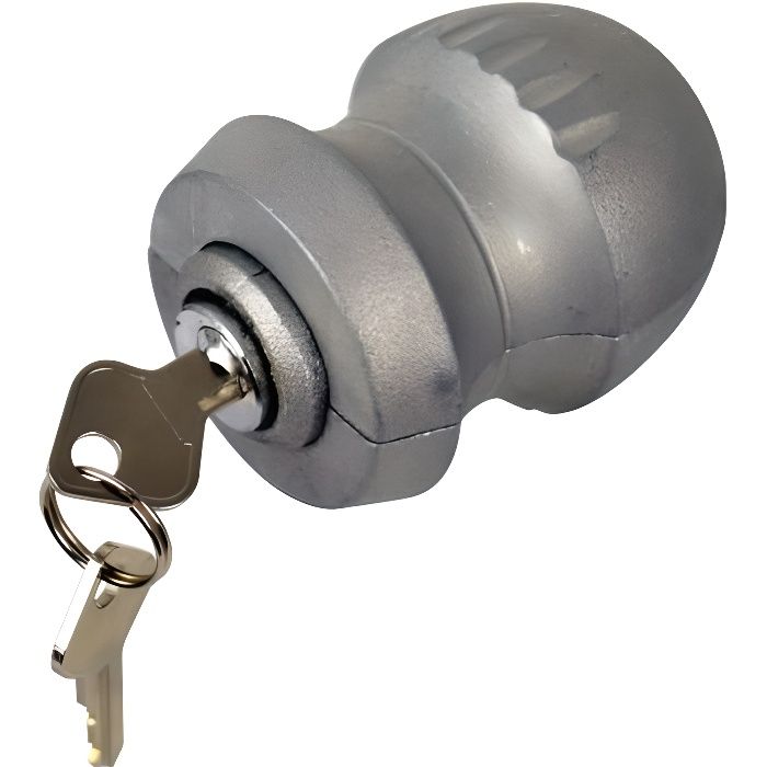 Antivol de remorque caravane pour serrure de timon tete attelage