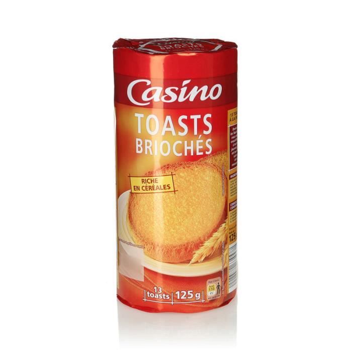 Toasts Briochés 125 g