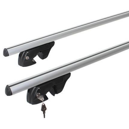 Barres de toit Mercedes Classe C Break Type S204 (09-07-09-14) Menabo Sherman Alu