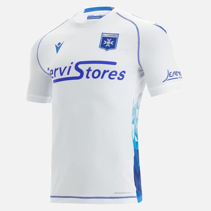Maillot Macron Domicile AJ Auxerre Officiel Football