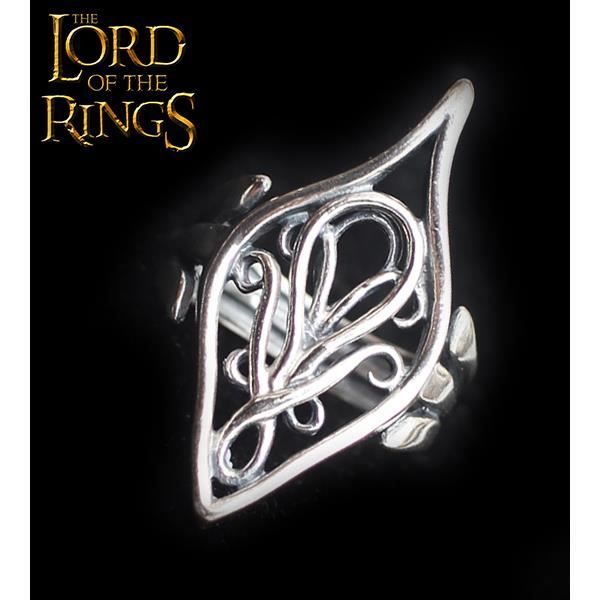 Le Seigneur des Anneaux Bijou Elfe Elrond - Anneau Argent 925ème Bague NN1230