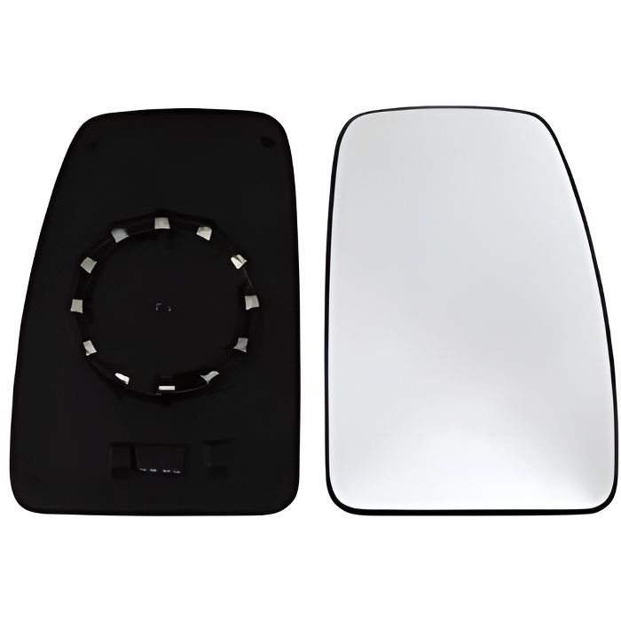 Miroir Glace rétroviseur extérieur droit RENAULT MASTER II phase 2, 2003-2010, verre supérieur