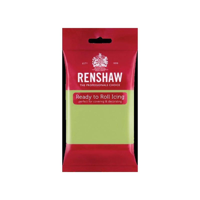 Pâte à sucre Vert Pastel 250g Renshaw Regalice
