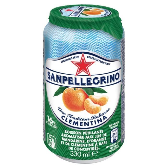 San Pellegrino - San Pellegrino Clementine 33cl (pack de 6)