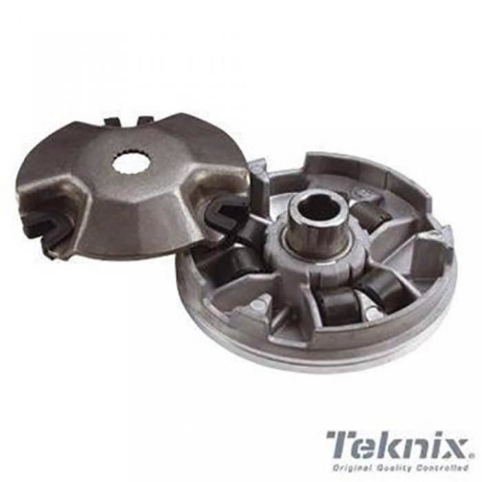 Variateur MBK Next pour 50 cc de Tous a NC 187346 etat variateur Teknix fourni avec 6 galets et 3 guides ( se monte sur les