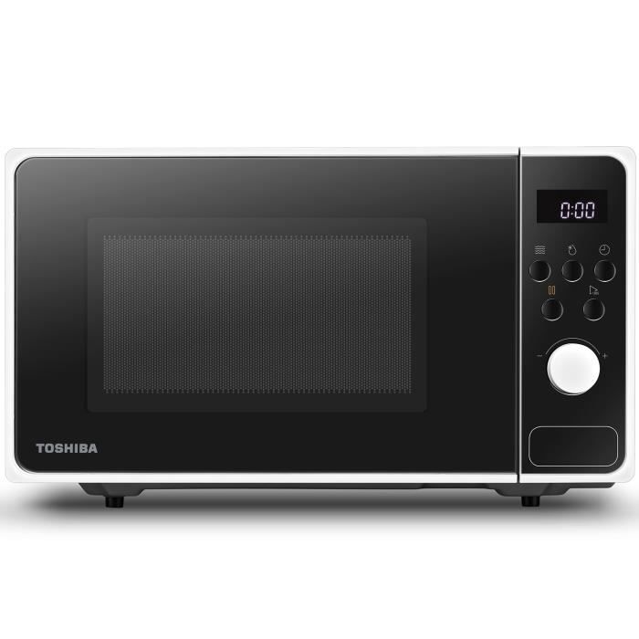 Micro onde TOSHIBA Encastrable/Pose libre-23L-800W-Blanc