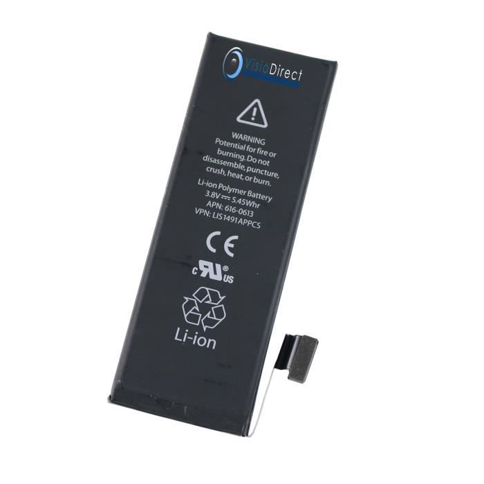 Batterie pour iphone 5s 3.7v 1560mAh