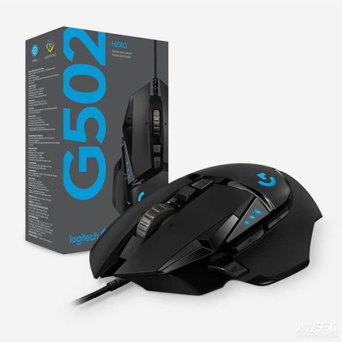TL25352-G502 Hero Dominé souris de jeu filaire souris gamer