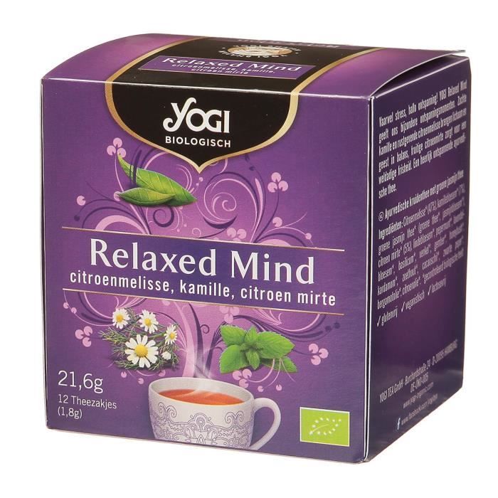 Yogi Biologique Infusions Relaxation 12 sachets
