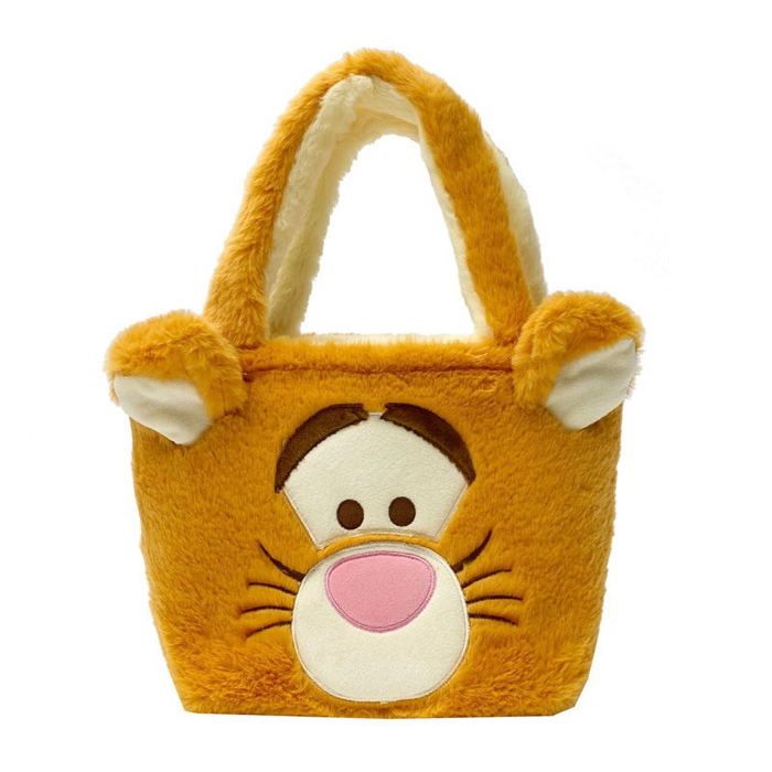 Sac à Bandoulière Panda En Peluche Pour Fille - Fourre-tout Tendance - Fermeture Éclair - 18x15x8 Cm - Cadeau Mignon - Trousse Maquillage Ou Porte-monnaie