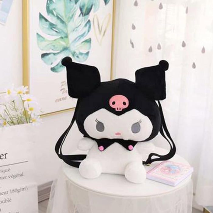 Sac à Dos En Peluche Sk-zoo 22x26 Cm - Design Bbokari/Jiniret, Bretelles Réglables, Cadeau Fan Stray Kids