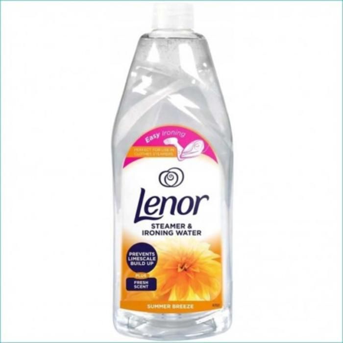 Eau Parfumée Lenor Été - Repassage Facile Anti-Plis 1L - Fraîcheur Instantanée
