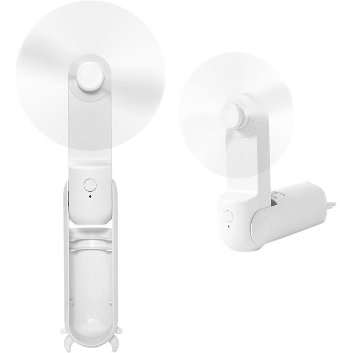 Ventilateur Portatif - YSFMODE - Mini Ventilateur USB - Batterie 2000 mAh - 2 Vitesses - Design Pliable - Ysfmode