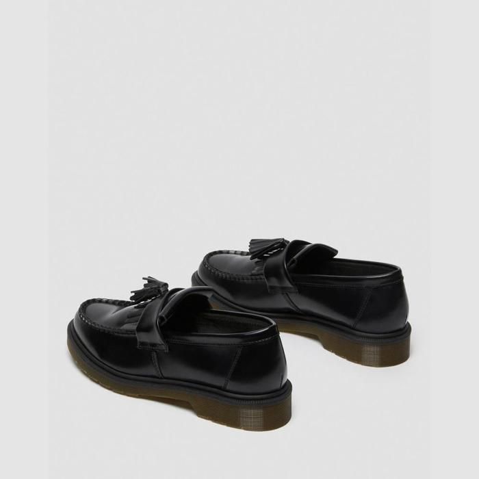 Dr. Martens ADRIAN Black chaussure Mocassins - DR MARTENS - Adrian - Cuir - Noir - Confort exceptionnel