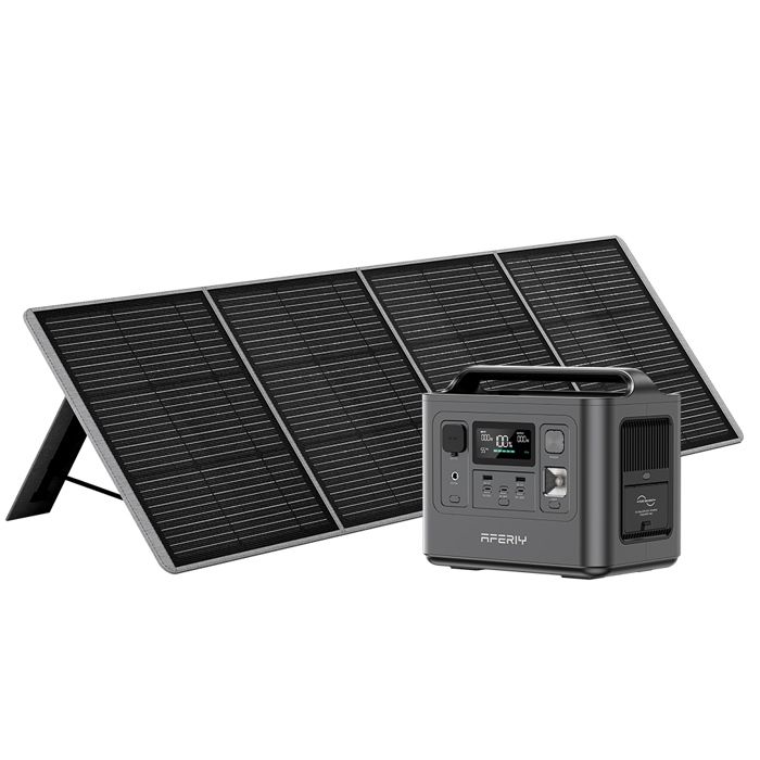 LANPWR 2200PRO Centrale électrique portable 2200W + panneau solaire 4x180W