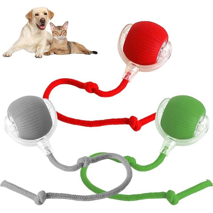 Meilleurs prix pour Nouvelle Balle Interactive Verte pour Chat - Mouvement Rapide et Imprévisible - Jouet Automatique pour Chiens et Chats JOUET