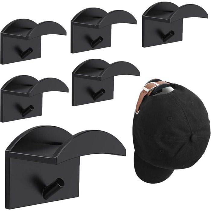Cintre à Foulards 12 Crochets - Organisateur Pliable Rotatif 360° (Noir)