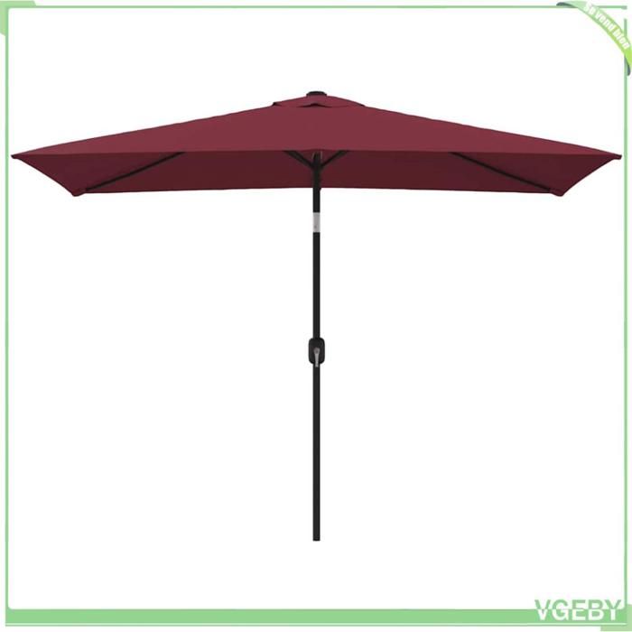 Parasol dextérieur - FAFEICY - 44503 - 300x200 cm - Inclinable - Protection anti-UV