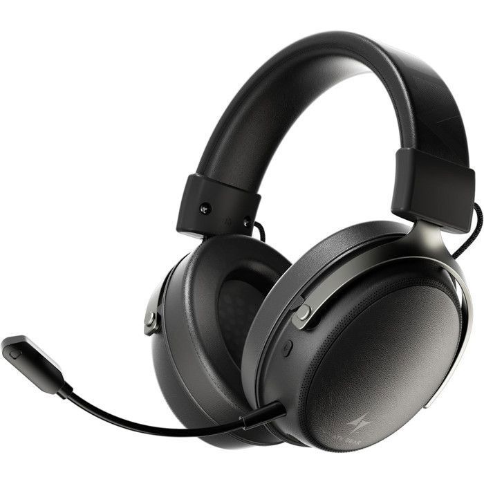Casque de jeu stéréo - ATK - N9 Pro - Tri‑mode (jack/2 4 GHz/Bluetooth) - Micro antibruit amovible - Sur‑oreille