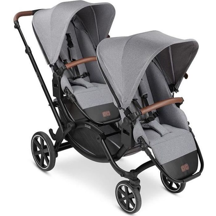 Poussette double abc hot sale