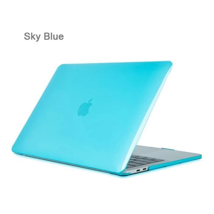 Coque AICase Pour IPhone 16 Pro Max – Transparente Bleu Fluo, Ultra Légère Et Tendance