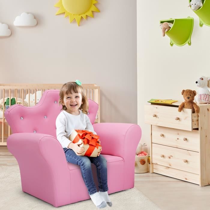 Dreamade Fauteuil Pour Enfant Fauteuil Princesse Fauteuil Enfant En Pvc Et Eponge Avec Accoudoir Pour Chambre D Enfants Salon Cdiscount Puericulture Eveil Bebe Dreamade Fauteuil Pour Enfant Fauteuil Princesse Fauteuil Enfant En Pvc Et Eponge Avec Accoudoir Pour Chambre D Enfants Salon Cdiscount Puericulture Eveil Bebe