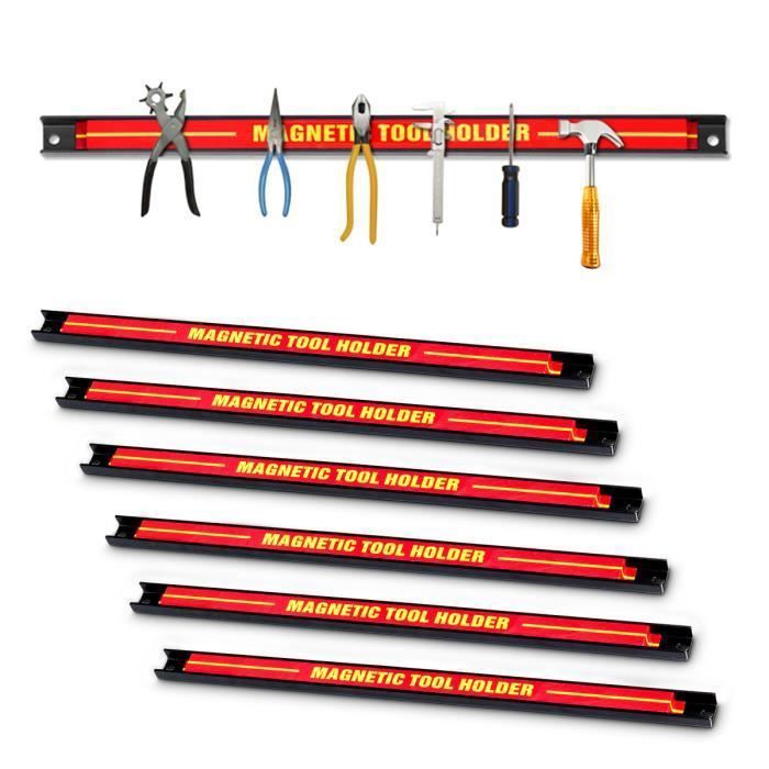 goplus-lot-de-6-barres-magn-tiques-46cm-pour-outils-porte-outils