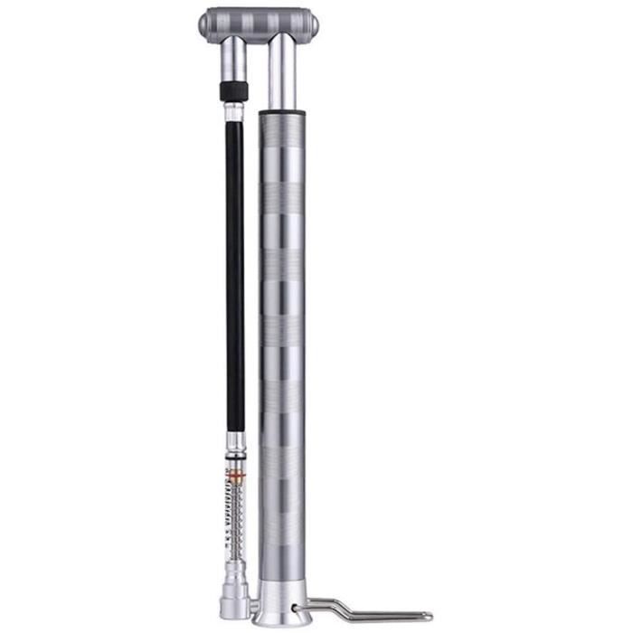 Mini Pompe à Vélo 120 PSI – Compatible Presta Et Schrader, Légère Et Télescopique