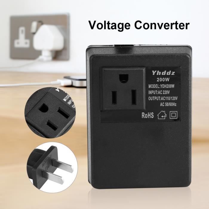 120V /à 220V 240V Transformateur de convertisseur de tension /él/évateur et abaisseur Convertisseur de tension 70W 110V prise standard CN kit kit amusant de composants /électroniques