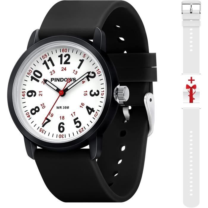 Lot De 3 Montres à Clip Pour Infirmière - Montre De Poche Avec Broche, Quartz, Coloris Aléatoire