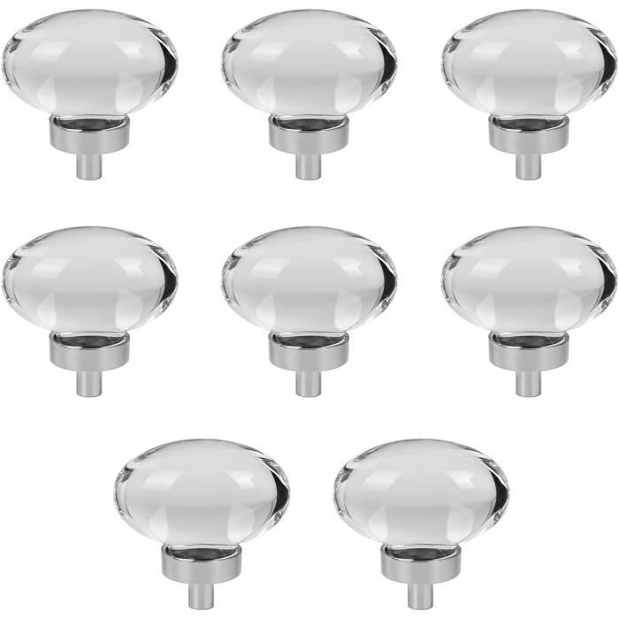 Lot De 8 Boutons Arcade 30 Mm Transparents - Microswitch Intégré, Vissables, Pour Borne Rétro Gaming Et Bartop - 2