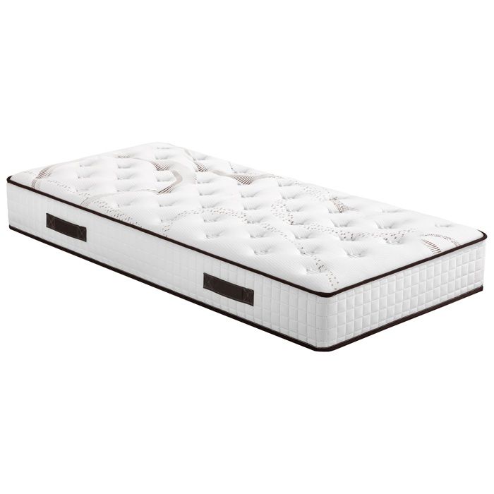 Matelas 90x200 Myriade - Mousse - Hauteur 21 cm - 5 zones - Soutien medium Matelas 90x200 Myriade - Mousse - Hauteur 21 cm - 5 zones - Soutien medium