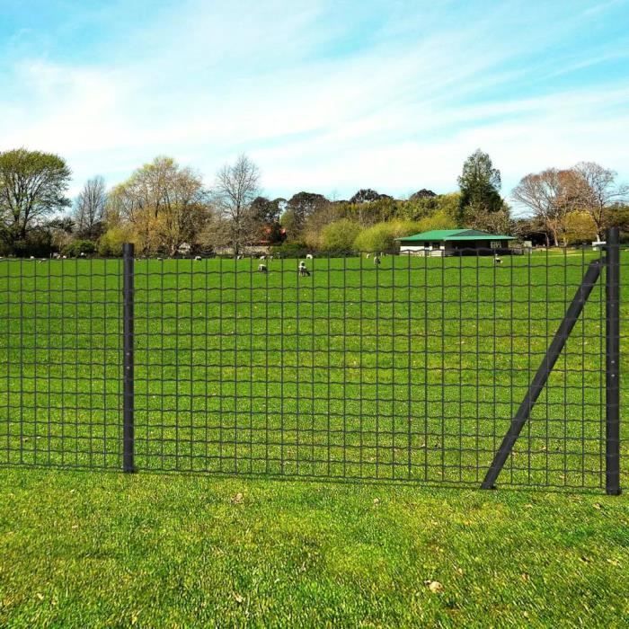 Grillage Pour Cloture De Jardin Pas Cher Grillage Pour Jardin Cloture 25 X 1 2 M Gris Achat Vente Cloture Grillage Grillage Pour Jardin Cloture Cdiscount