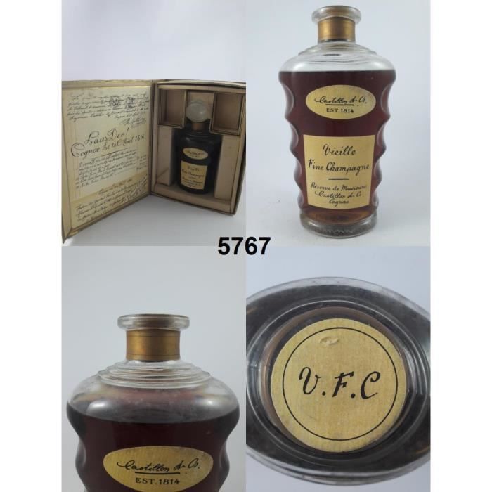 cognac castillon n 5767 cognac ambre achat vente cognac castillon cdiscount