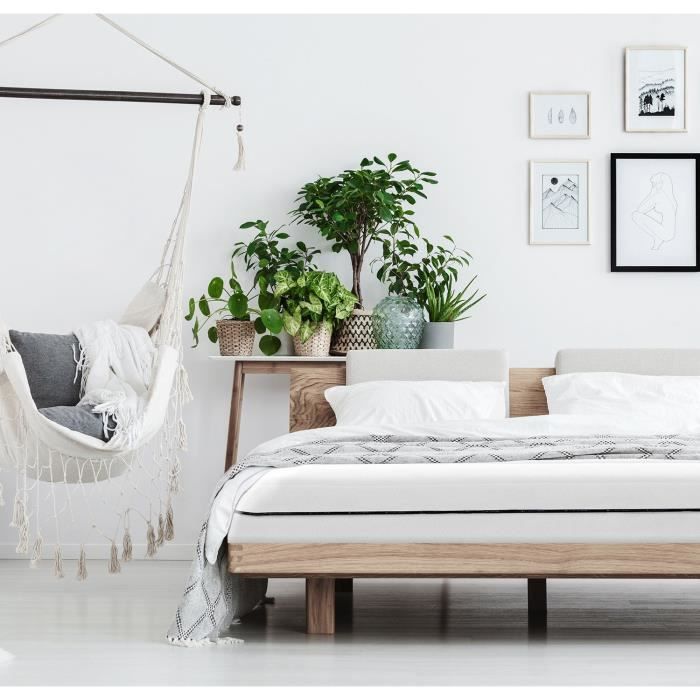 Matelas 200x200 Matelas Ferme Medium Matelas Mousse 7 Zones 200x200 Oeko Tex Lit Double Housse Premium Hypoallergenique Amovible Achat Vente Matelas Cdiscount